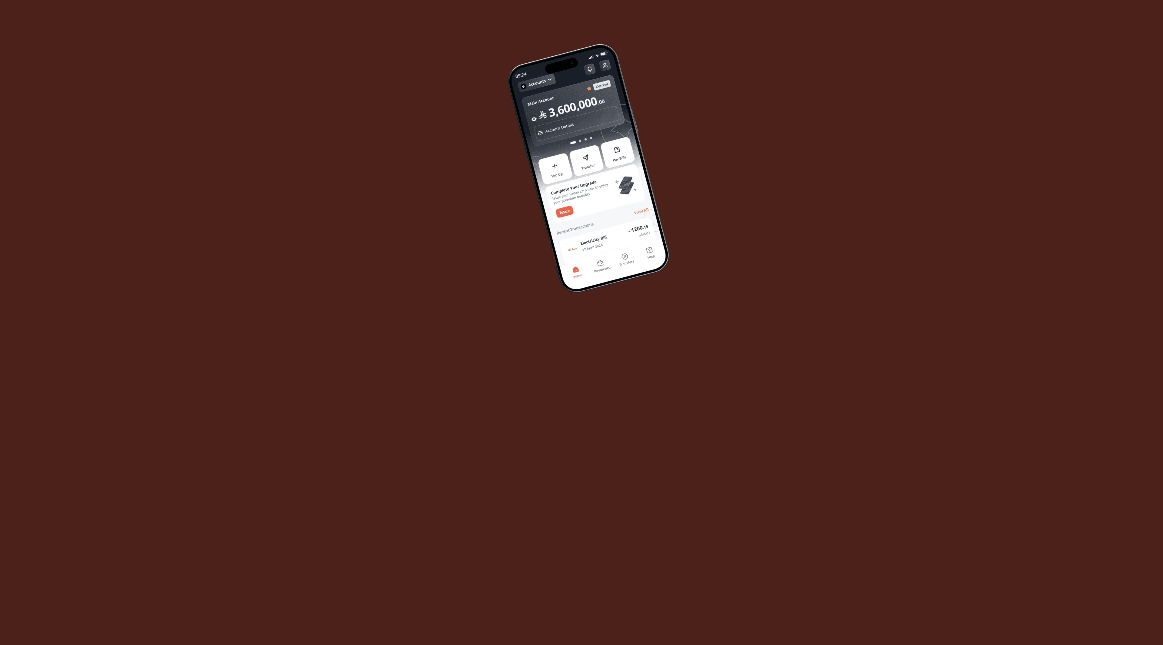 D360 Digital Bank mobile app shown on a phone