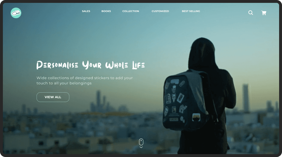 Redesigned Lassiq homepage with the headline “Personalize your whole life”